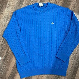 Men’s Bright Blue Sweater XL